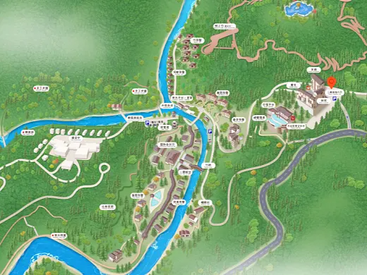 临邑结合景区手绘地图智慧导览和720全景技术，可以让景区更加“动”起来，为游客提供更加身临其境的导览体验。